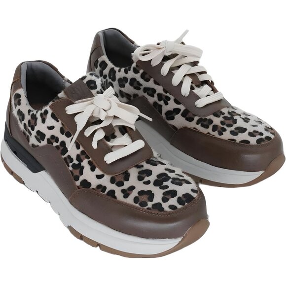 Rockport Works Women's RK774 Leopard Print Composite Toe Sneakers 8.5M - Picture 4 of 6